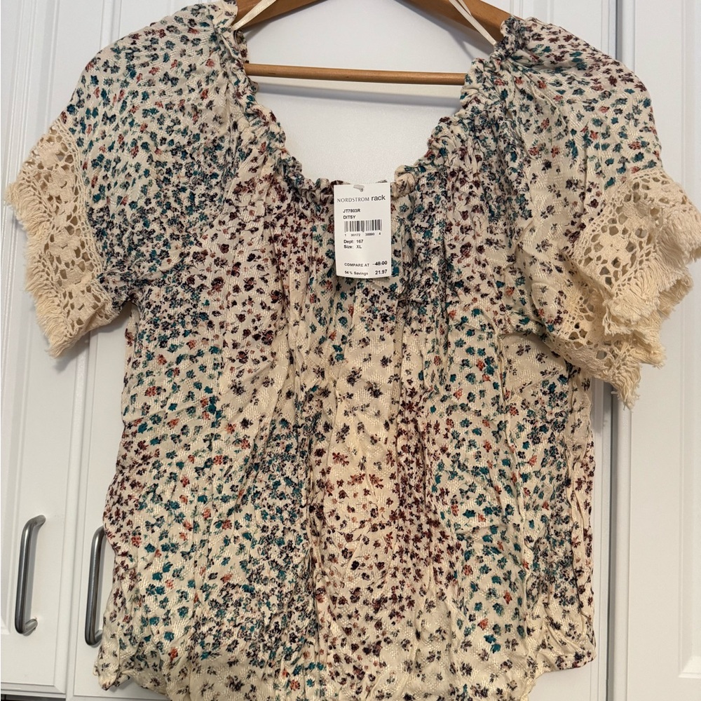 Pretty boho blouse